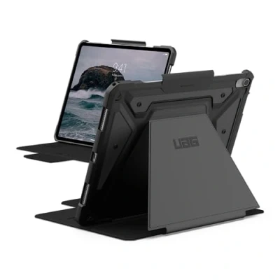 Bild av URBAN ARMOR GEAR Metropolis SE Case Apple iPad Air 13 (M2 / 2024) Fodral (Väcknings /sömnfunktion, Pencil pennhållare, stativfunktion) svart