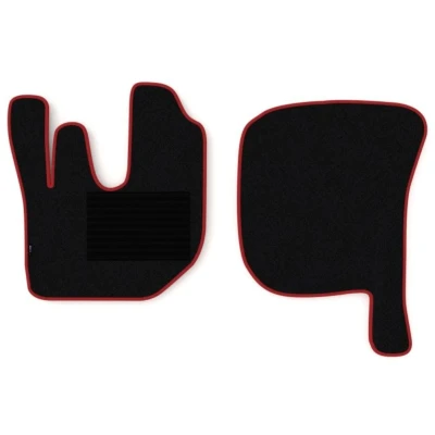 Bild av F CORE MT03 RED Set med golvmatta Textil Fram 2 Röd