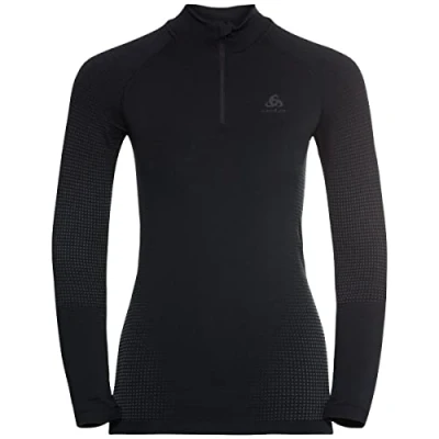 Bild av Odlo Women&#039;s PERFORMANCE WARM ECO ½ Zip Turtleneck Base Layer Top