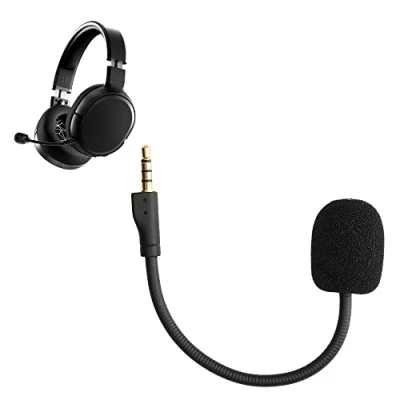 Bild av kwmobile Kompatibel med Steelseries Arctis 1 mikrofon ersättningsmikrofon för spelheadset svart