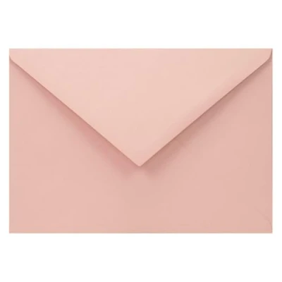 Bild av Netuno 25 återvinningsbara kuvert blekrosa C6 114 x 162 mm 110 g Woodstock Cipria färgglada återvunna natur brevkuvert färgat återvunnet papper eleganta inbjudningskuddar hög kvalitet