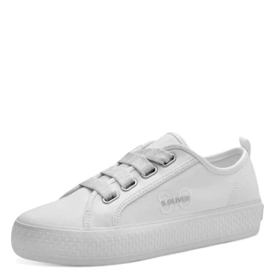 Bild av s.Oliver dam Low 5 23611 44 sneakers, Vit, 40 EU, EU