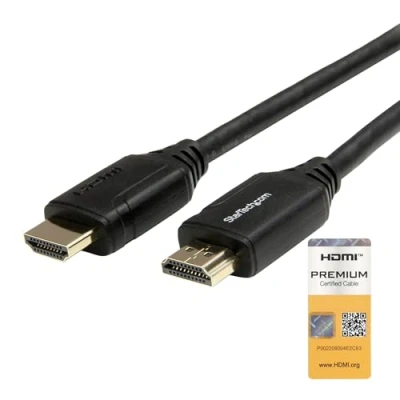 Bild av StarTech.com Premium High Speed HDMI kabel med Ethernet 4K 60Hz 2.0 2 m