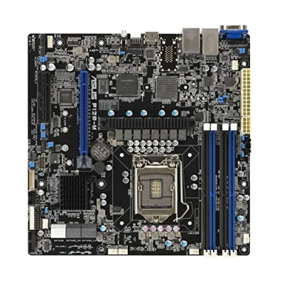 Bild av ASUS P12R M Moderkort Intel C252 LGA1200 socket DDR4 RAM Micro ATX