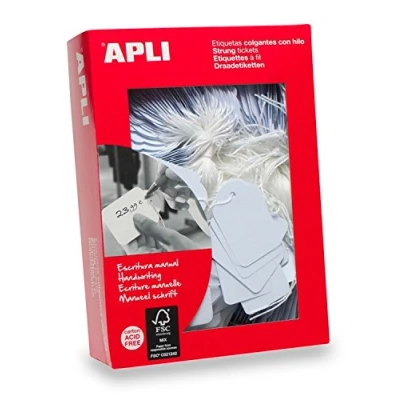 Bild av APLI låda 13 x 20 mm vit