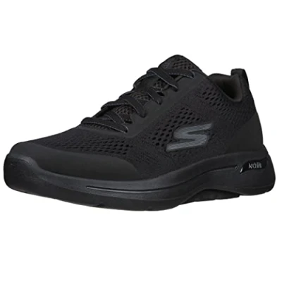 Bild av Skechers Herr Go Walk Arch Fit Togpath Sneaker, Svart, 10.5 UK X Wide