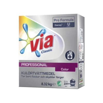 Bild av VIA Tvättmedel Pro Formula Color 8,32kg