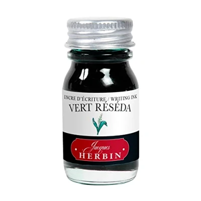 Bild av J.Herbin 11538T (1 bläckflaska 10 ml för reservoarpenna) resedagrön