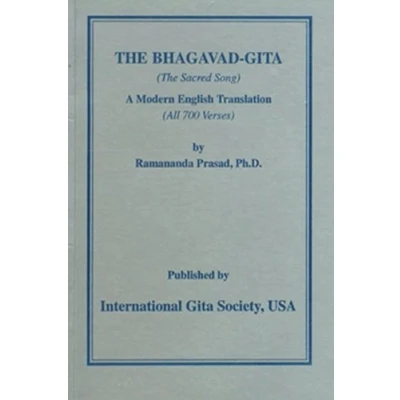 Bild av the Bhagavad Gita (The Sacred Song) Pocket size: 4&quot;x6&quot; size Edition, both Blue Book for Beginners and Silver grades 11 above in simple English.