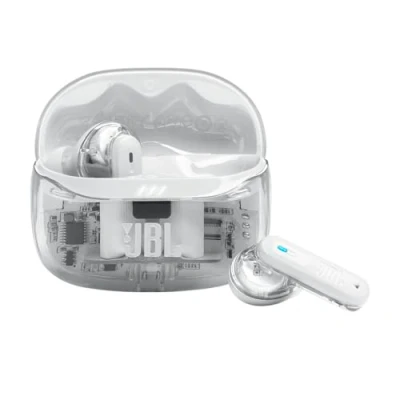 Bild av JBL Tune Beam 2 Ghost Edition White