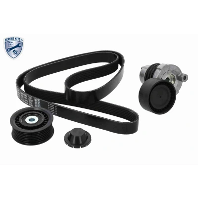 Bild av VAICO V46 1685 Drivremssats med spännelement RENAULT: Kangoo II Express, Captur, MEGANE 3 Grandtour, NISSAN: Qashqai 2, Pulsar Hatchback