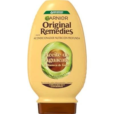 Bild av Garnier Original Remedies Avokadoolja och sheasmör balsam för ostyrigt frissigt hår 250 ml