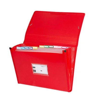Bild av Grafoplás 02963051 carpeta Organizer, Foolscap, röd