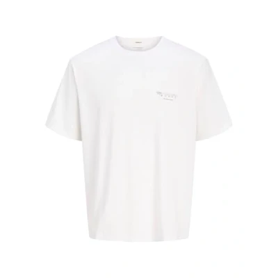 Bild av JACK &amp; JONES Joralmeria World Tee Ss Crew Neck, Ljus vit, M