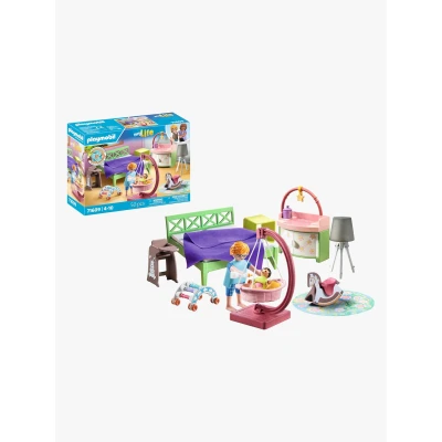 Bild av Playmobil 71609 My Life Byggsats Sovrum med Babylekhörna