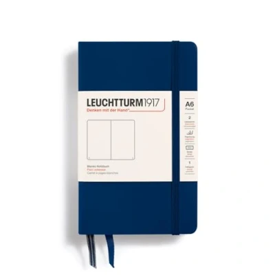 Bild av Notes Pocket Leuchtturm1917 gladki granatowy 342920