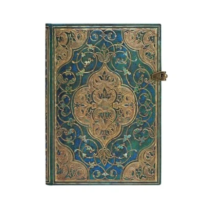 Bild av Paperblanks Turquoise Chronicles Midi Lined