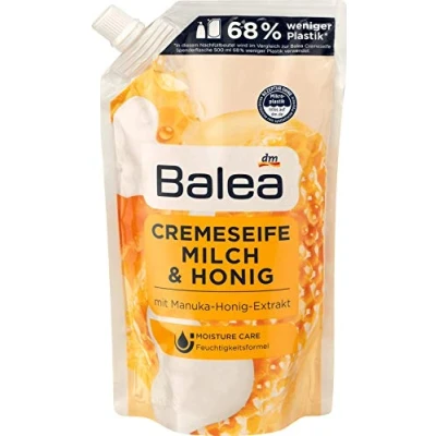 Bild av Balea flytande tvål mjölk och honung refillförpackning, 1 x 500 ml