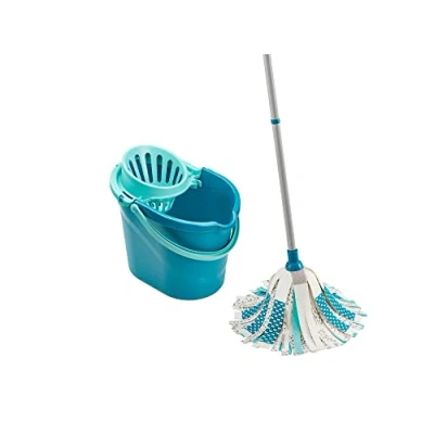 Bild av Leifheit 52106 Wischsystem Set Power Mop 3 in 1, Multicolore, 45 x 35 120 cm