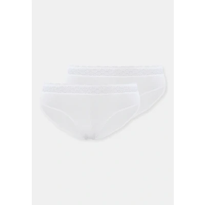 Bild av Triumph Feel of Modal Tai 2p Slip, Vit, M Dam,