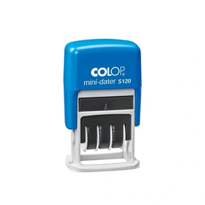 Bild av Colop 1452000200 Datumstämpel Tyska MiniDater S 120 19 x 4 mm kudde svart