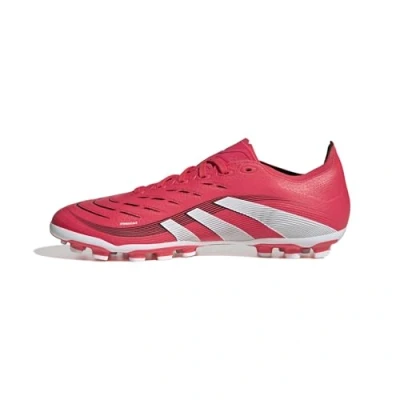 Bild av adidas Performance Predator League Artificial Grass Fotbollsskor fasta dobbar, Storlek: 40, Lucid red/cloud white/core black Konstmaterial