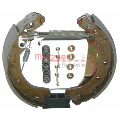 Bild av METZGER MG 672V Kit de freins, freins à tambours Essieu arrière sans cylindre roue, avec accessoires OPEL: Astra G CC, Zafira A, F Caravan