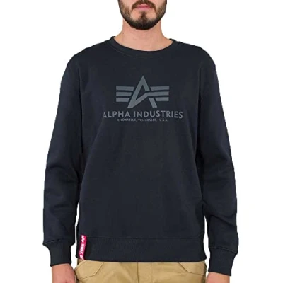 Bild av Alpha Industries Basic Sweater för män, Rep.Blue, M