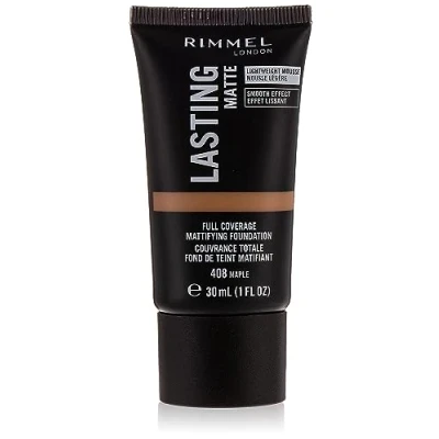 Bild av Rimmel London Lasting Matte Liquid Foundation 408 Maple 30 ml