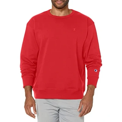 Bild av Champion Herr powerblend tröja sweatshirt, Team röd scharlakansröd, XL