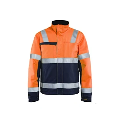Bild av VINTERJACKA 4069 1513 MULTINOR INHERENT ORANGE/BLÅ XL Beijerbygg Byggmaterial