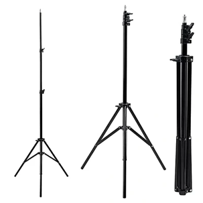 Bild av Maclean MC 163 Det Perfekta Selfiesatsen (Stativ för 12&quot; LED Ringlampa) Max Höjd 190 cm, Belastning 3 kg
