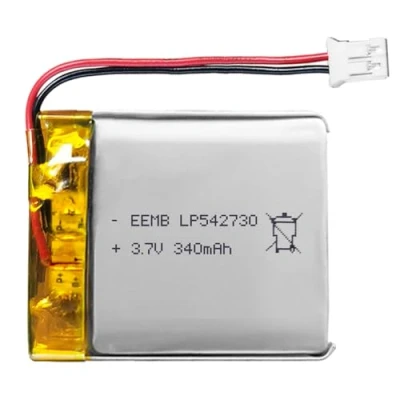 Bild av EEMB 3,7 V 340mAh litiumpolymerbatteri 542730 uppladdningsbart lipobatteri med JST kontakt VXI Blue Parrott kontrollera polariteten på utrustningen och kontakten innan du köper