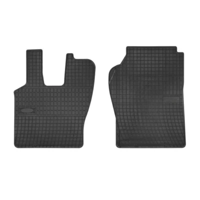 Bild av FROGUM 0076P Ensemble de tapis sol driver cab P Caoutchouc avant 2 noir Sur mesure