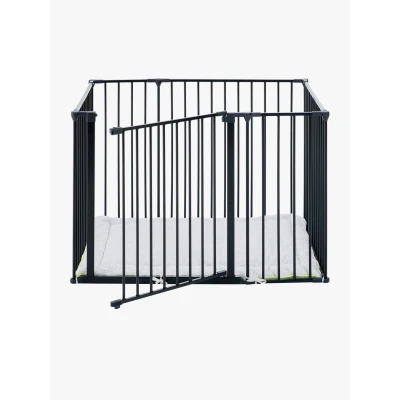 Bild av BabyDan Square Lekhage 105x72x71 cm, Svart