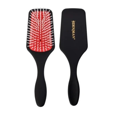 Bild av Denman Petite Power Paddle för snabb och bekväm utredning blåstorkning D38 kombination av D3 stylingstift paddelborste (svart)