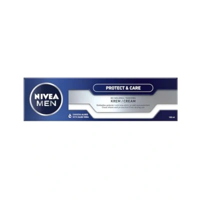 Bild av NIVEA MEN Protect &amp; Care Skyddande rakkräm för män 100 ml