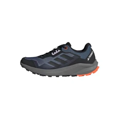 Bild av adidas För Män Terrex Trail Rider Running Shoes, Wonder Steel/Core Black/Orange, 41 1/3 EU