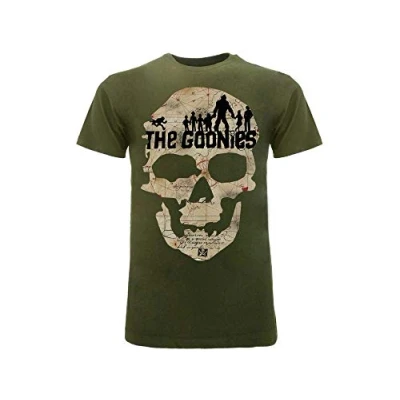 Bild av The Goonies T Shirt Original Film Cult 1985 Tröja tröja, Grön, XL
