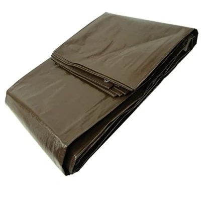 Bild av GARDENIX Multifunktionell skyddspresenning brun 200 g/m² 3 m x