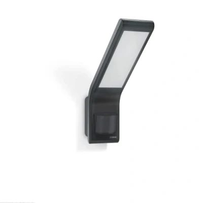 Bild av Steinel LED strålkastare XLED Slim antracit, 7,2 W, 648 lm, vägglampa, 160 rörelsedetektor, 8 m räckvidd