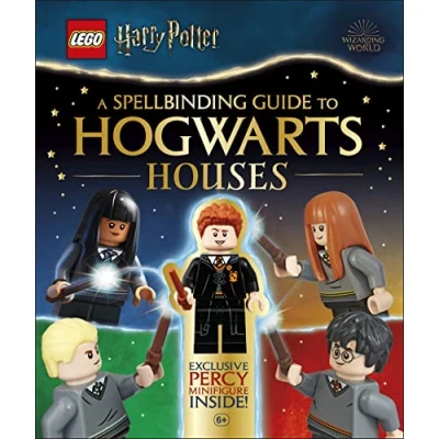 Bild av LEGO Harry Potter A Spellbinding Guide to Hogwarts Houses: With Exclusive Percy Weasley Minifigure