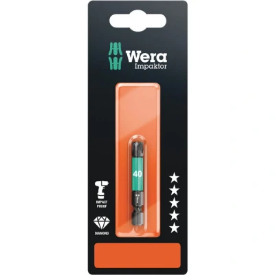 Bild av BITS WERA 867/4 IMP DC TX40 50MM SB Beijerbygg Byggmaterial