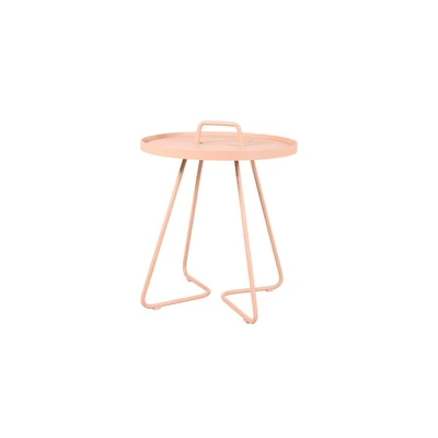 Bild av Cane line On the move side table Sidobord Lys Rosa Lille Ø: 44 x H: 54 cm