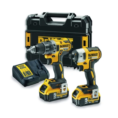 Bild av KOMBIKIT BORR SLAGSKR.DR 18 V 18V I TSTAK 2X5,0AH Beijerbygg Byggmaterial