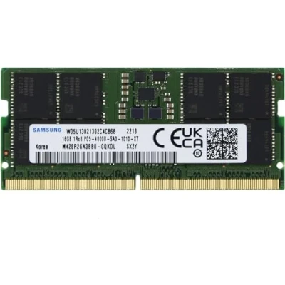 Bild av Samsung 16 GB DDR5 4800 MHz PC5 38400 SODIMM 1Rx8 CL40 1,1 V bärbar dator minne uppgradering RAM M425R2GA3BB0 CQK