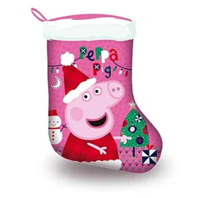 Bild av Chaussette de Noël Peppa Pig Cosy corner 42 cm Polyester