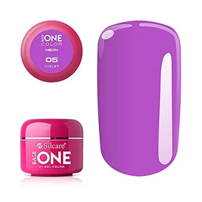 Bild av Base one UV Gel Neon Violet 05 5 gram