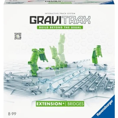 Bild av Ravensburger GraviTrax Extension Bridges Zubehör für das Kugelbahnsystem. Kombinierbar mit allen Produktlinien, Starter Sets, Extensions und Elements, Konstruktionsspielzeug ab 8 Jahren