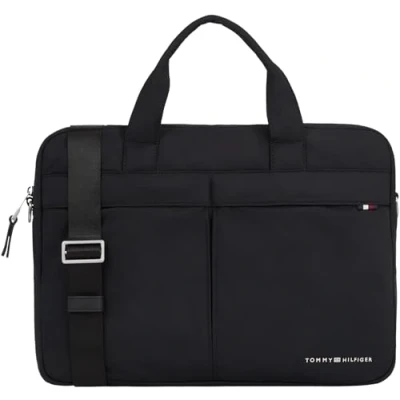 Bild av Tommy Hilfiger Signature Computer BAG Portfölj / Datorväska, Storlek: One Size, Black